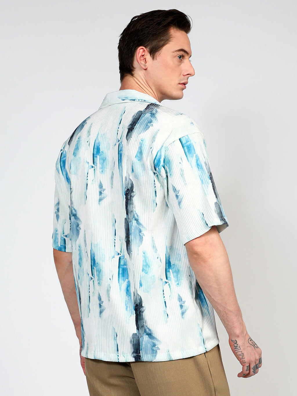 Oversized Water Strokes Shirt