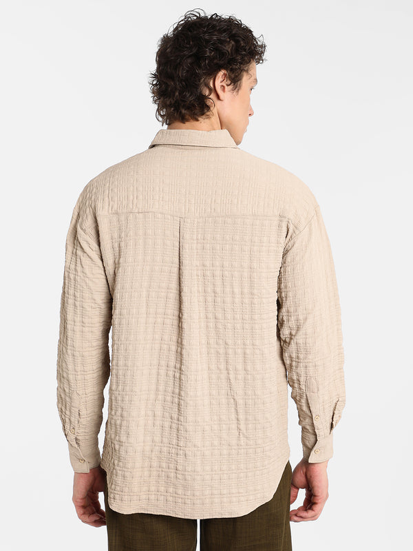 Dimentional-Textured Shirt
