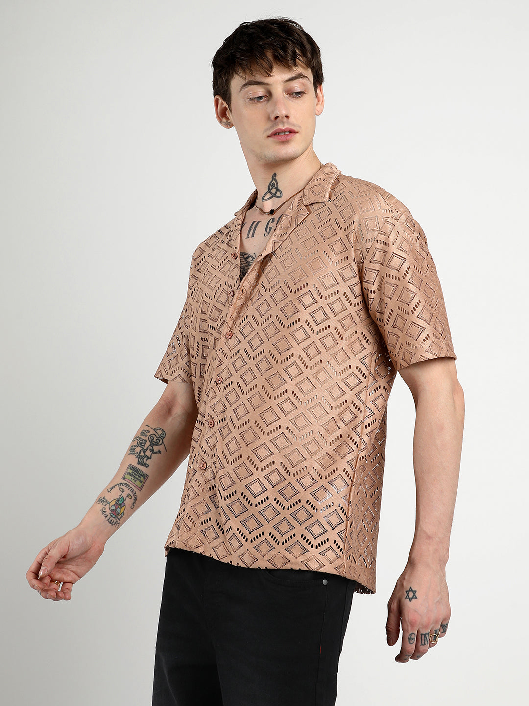 Oversized Rhombus Shirt