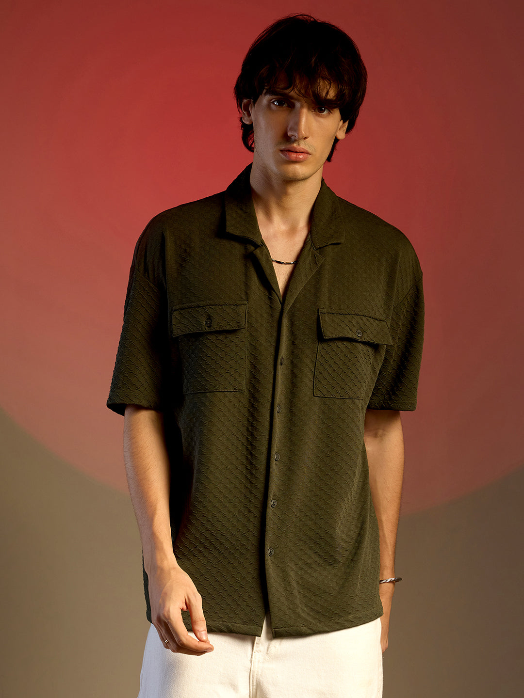 Cubic Utility Oversized Shirt