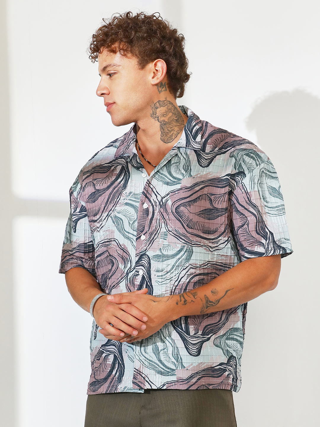 Oceanic Oversized Shirt