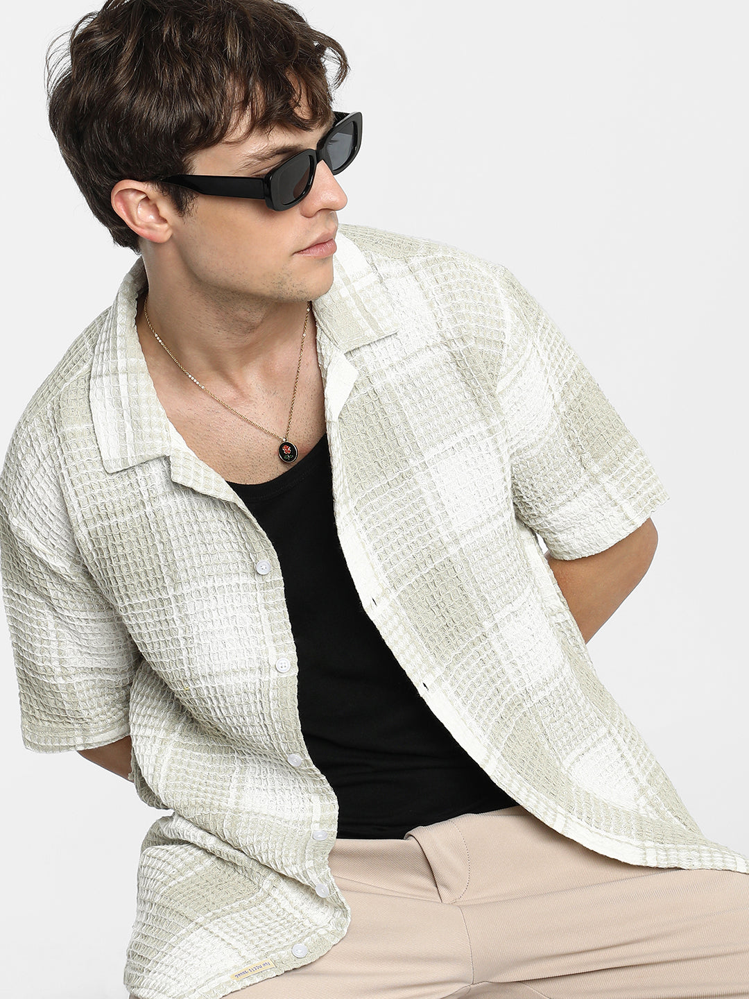 Buffalo Check Oversized Shirt