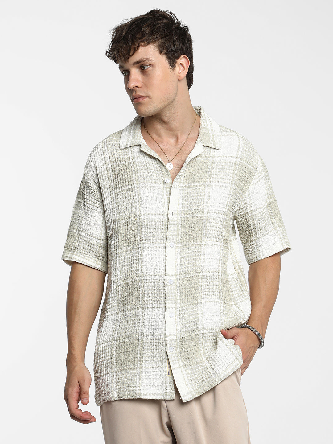 Buffalo Check Oversized Shirt