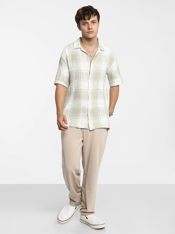 Buffalo Check Oversized Shirt