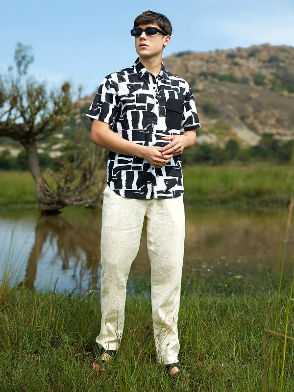 Imprint Oversized Shirt