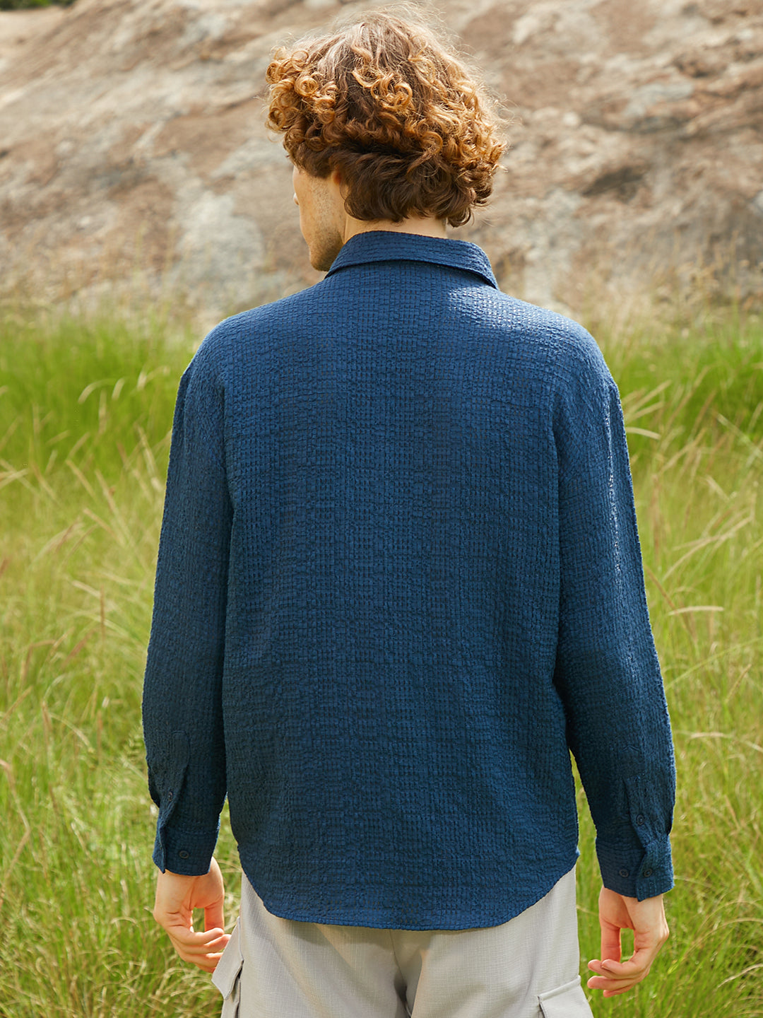 Straw Utility Oversized Shirt