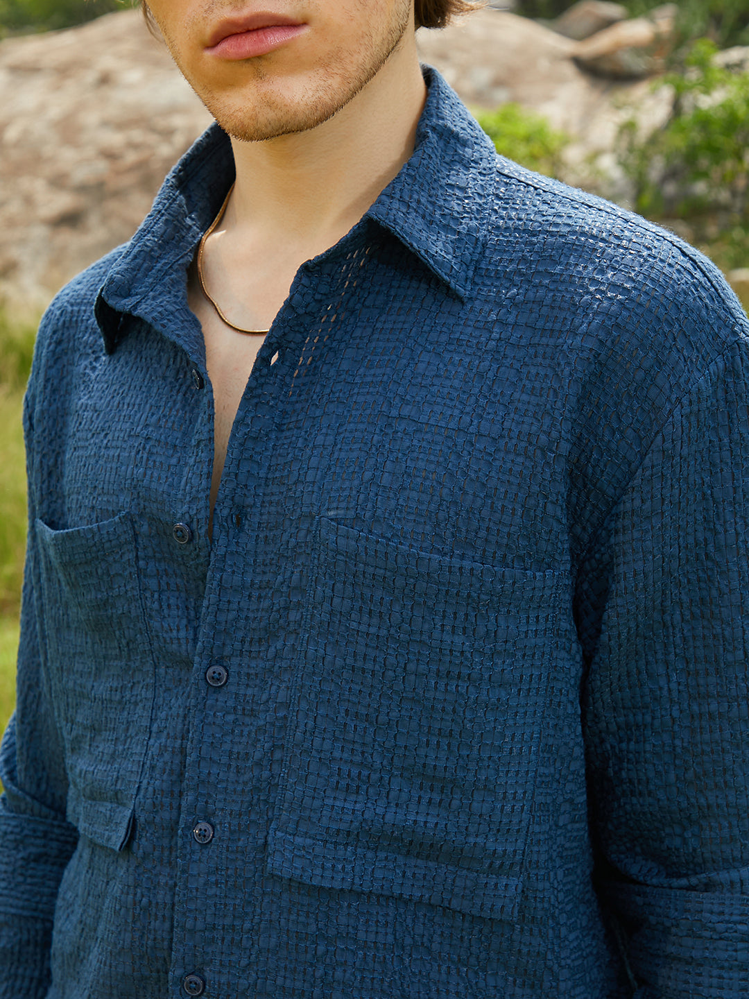 Straw Utility Oversized Shirt