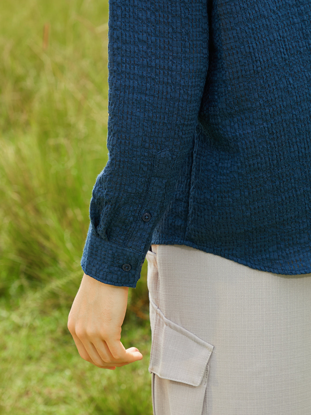 Straw Utility Oversized Shirt