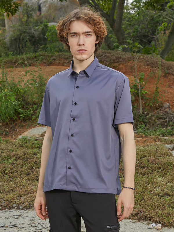 Satin Oversized Shirt