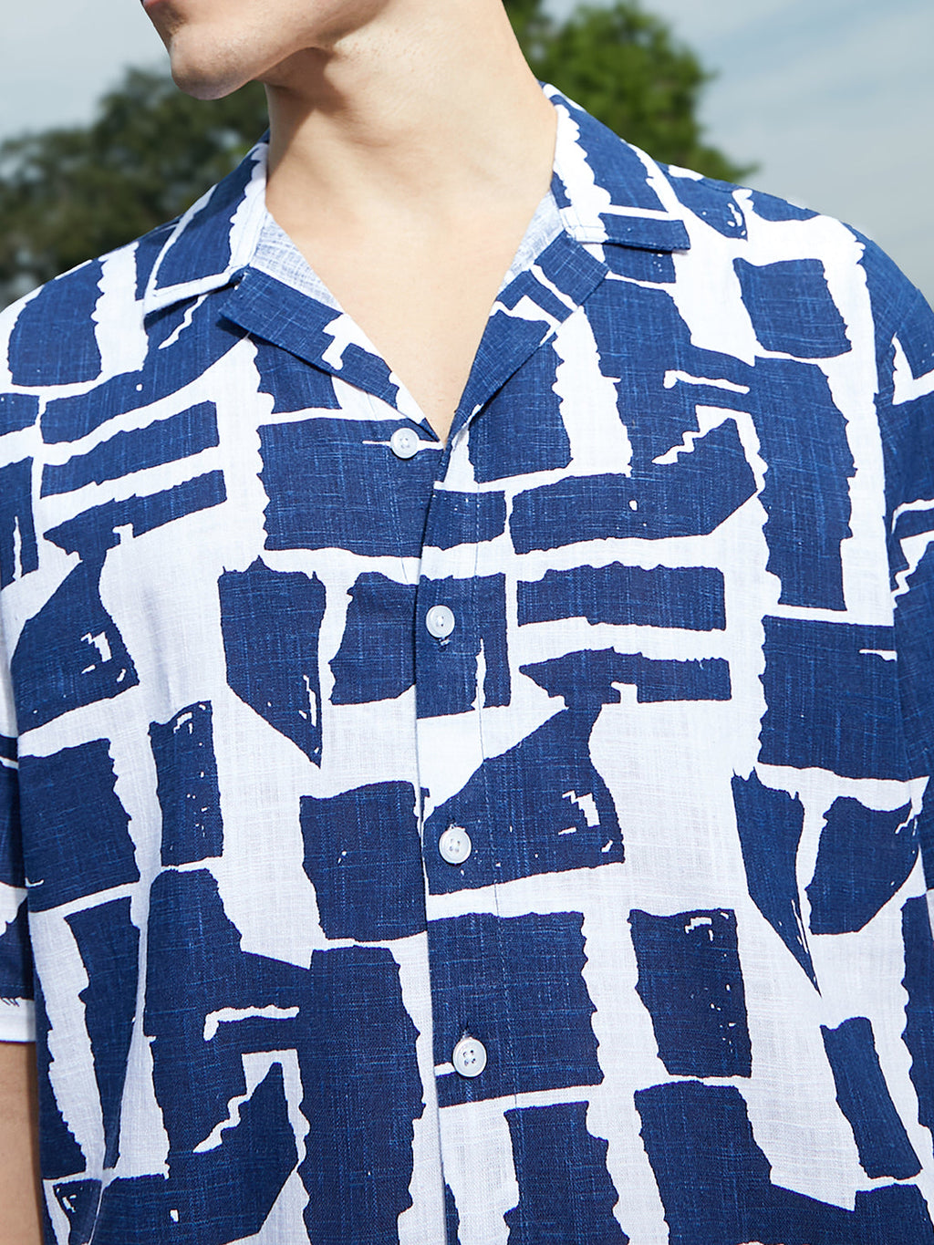 Imprint Oversized Shirt