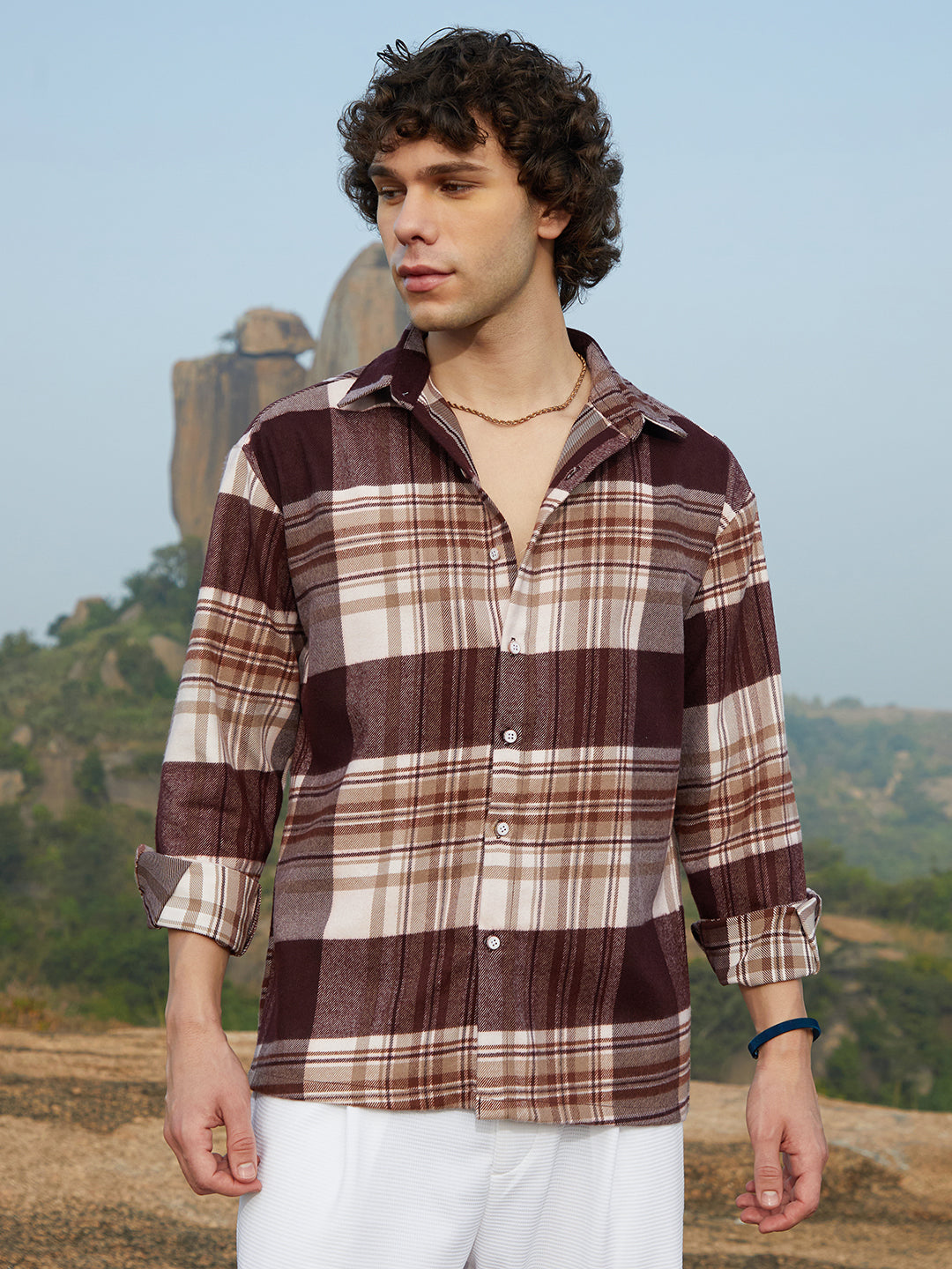 Plaid Oversized Shirt