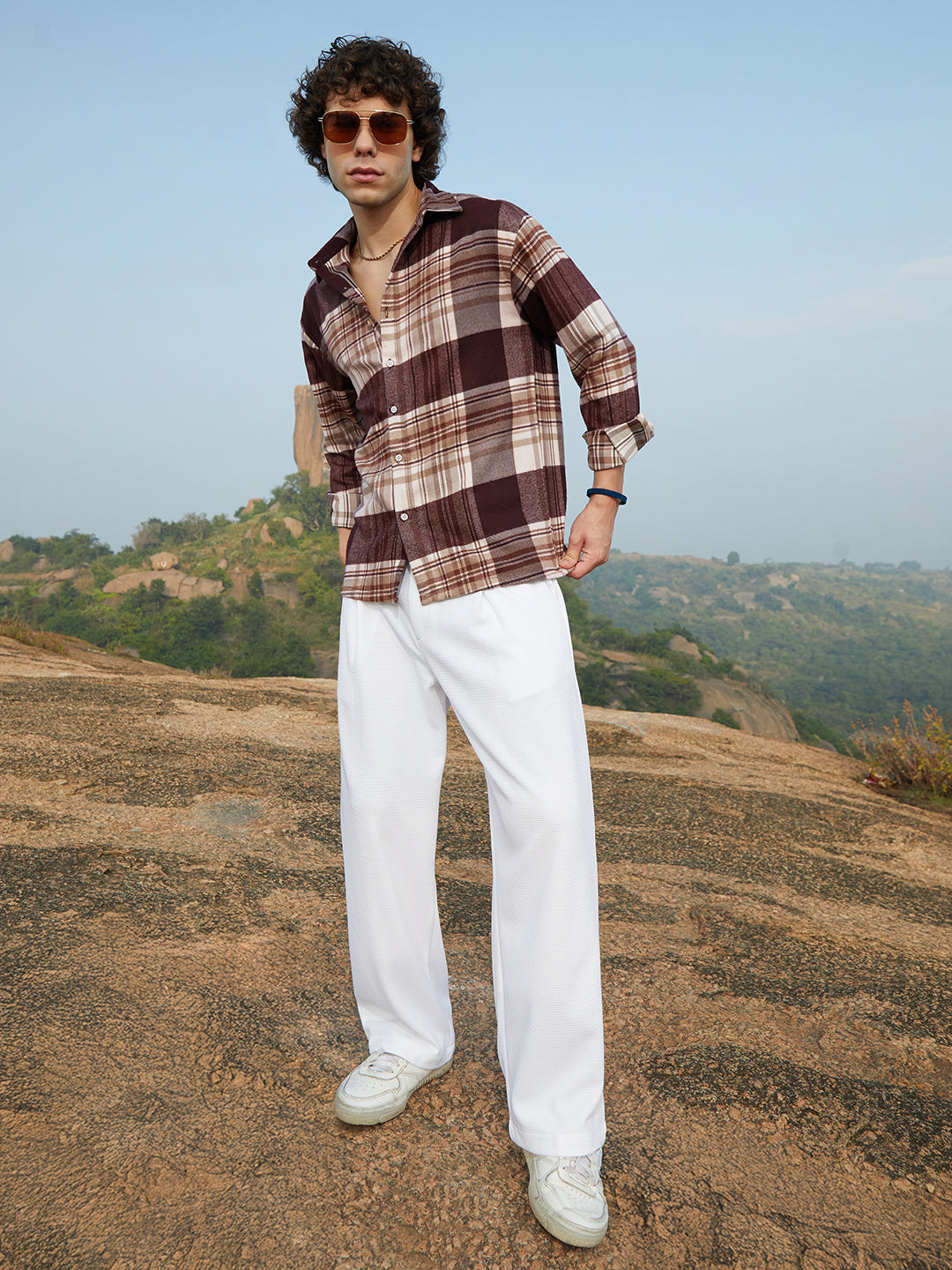 Plaid Oversized Shirt