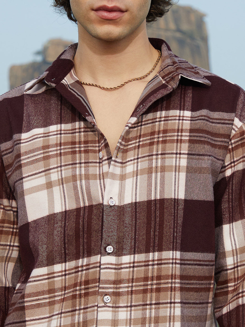 Plaid Oversized Shirt