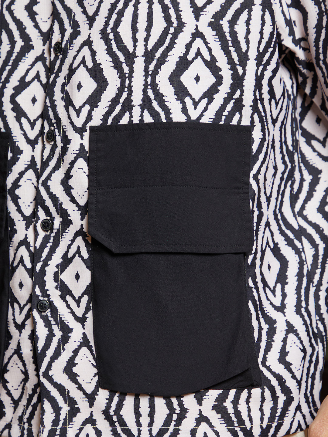 Indie-Utility Oversized Shirt