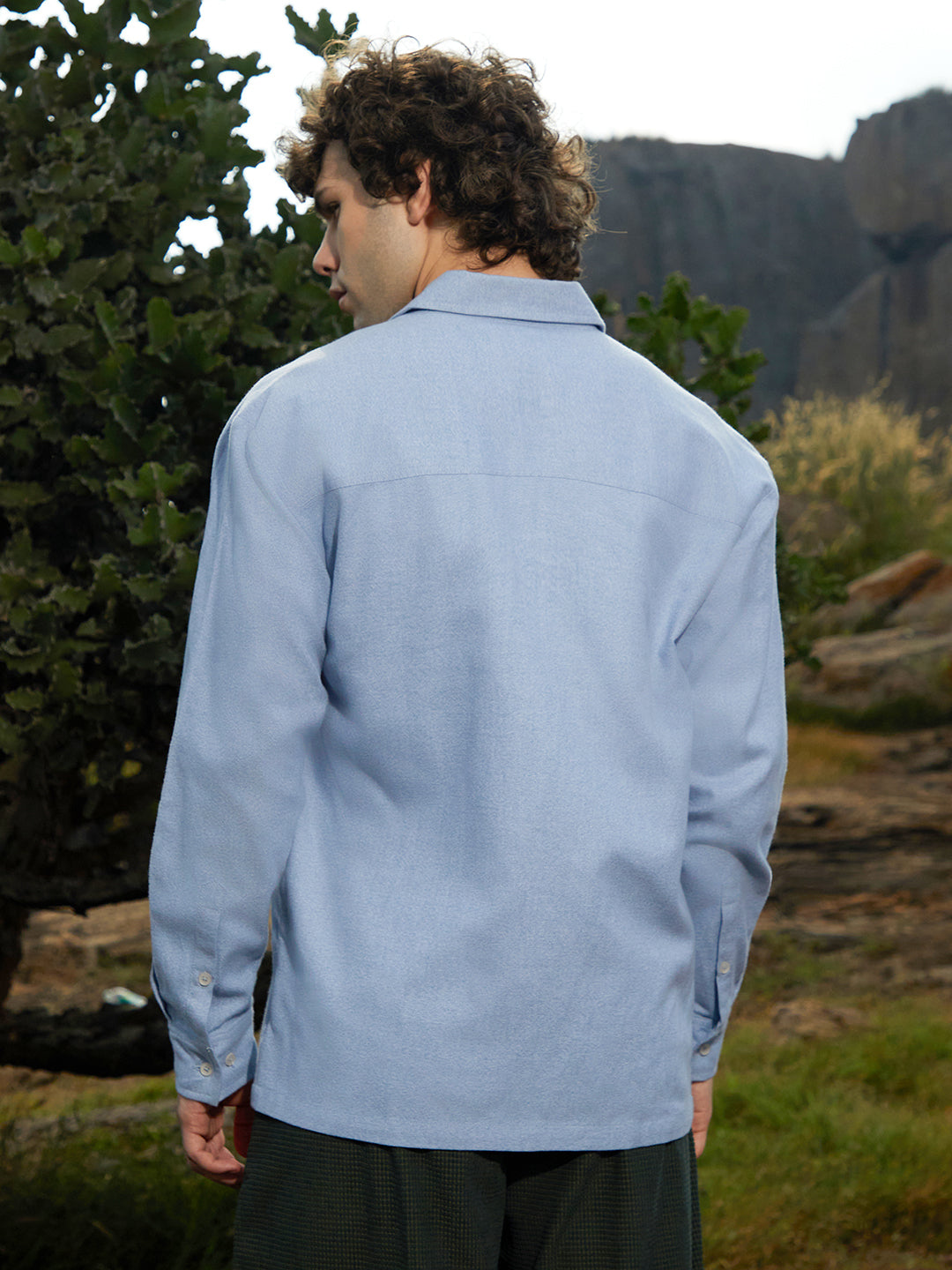 Modular-Utility Oversized Shirt
