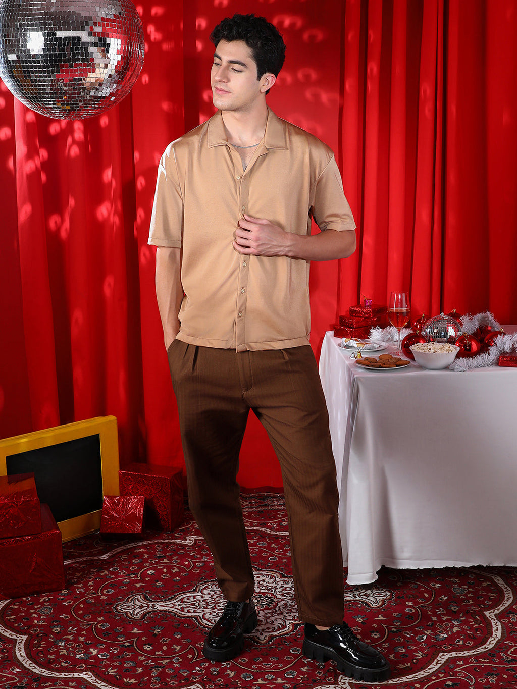 Satin Oversized Shirt