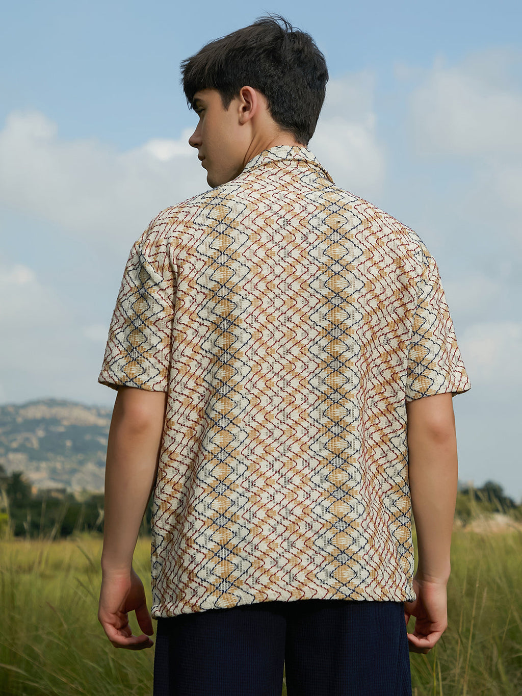 Waveform Oversized Shirt
