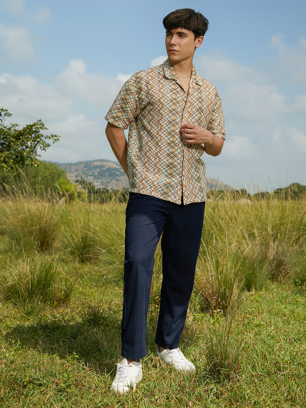 Waveform Oversized Shirt