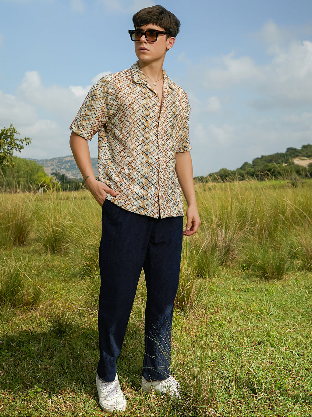 Waveform Oversized Shirt