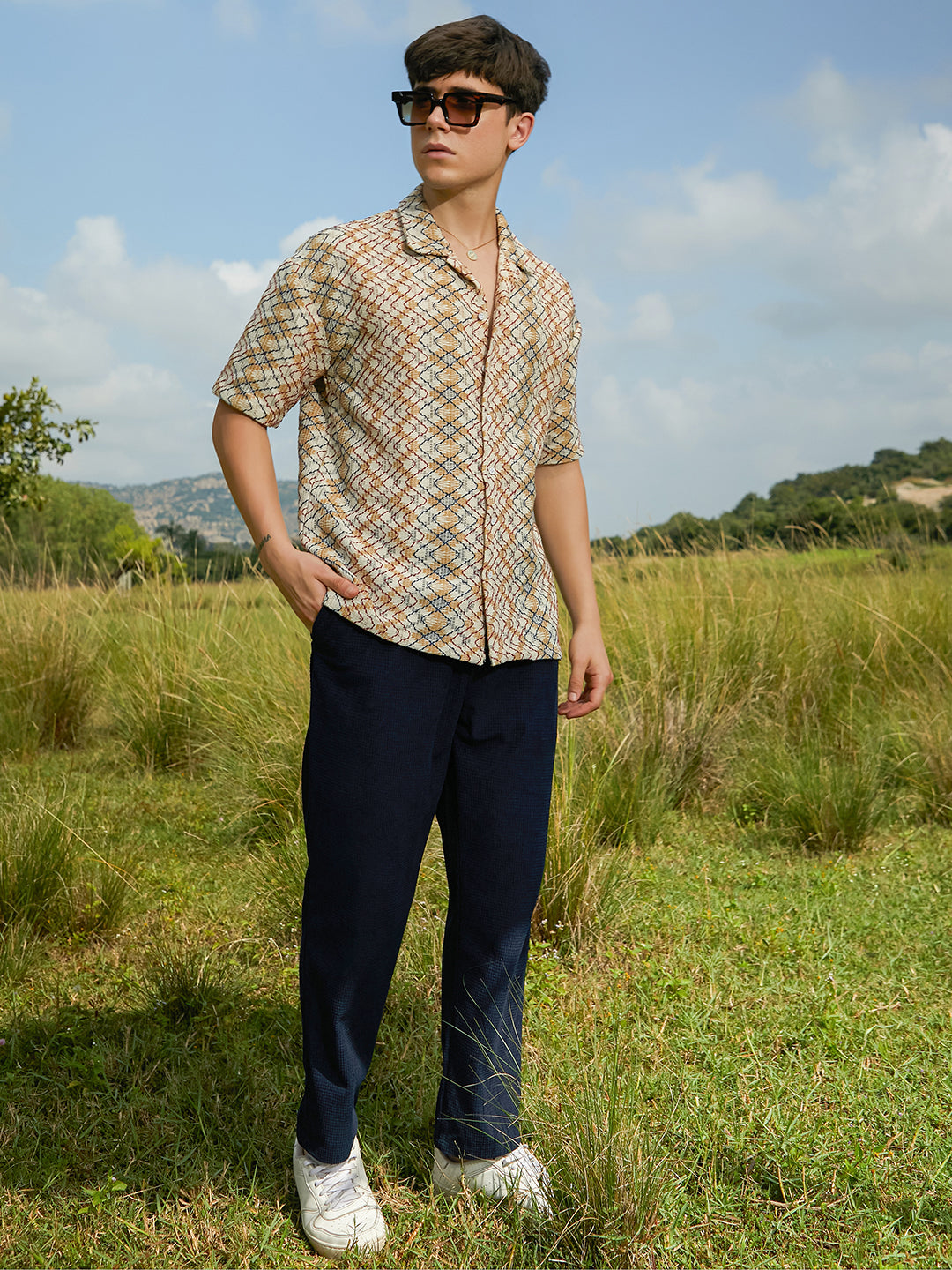 Waveform Oversized Shirt