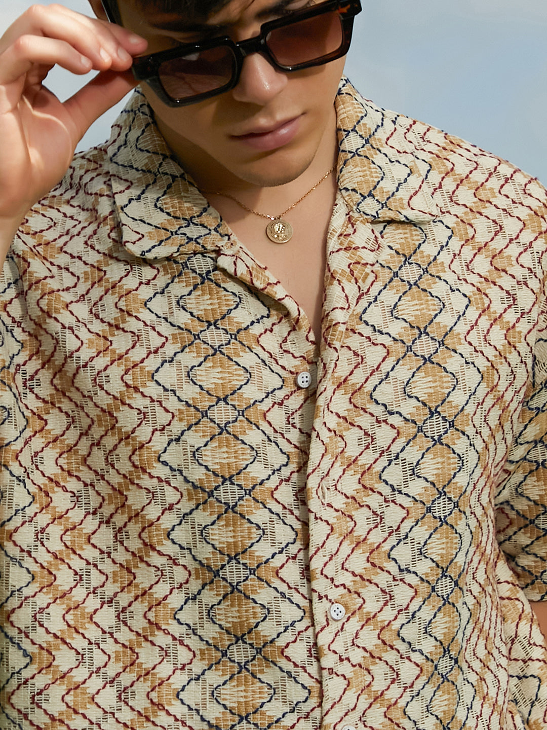 Waveform Oversized Shirt