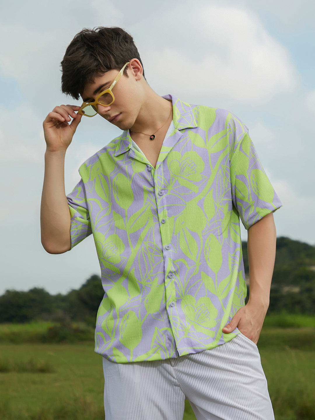 Citrus Botanic Oversized Shirt