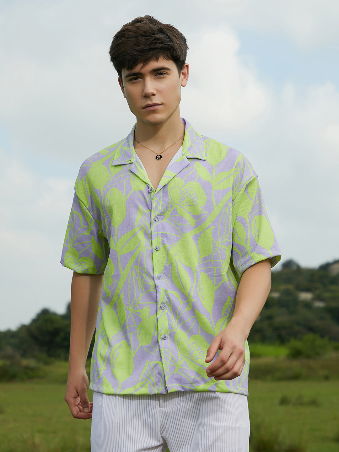 Citrus Botanic Oversized Shirt