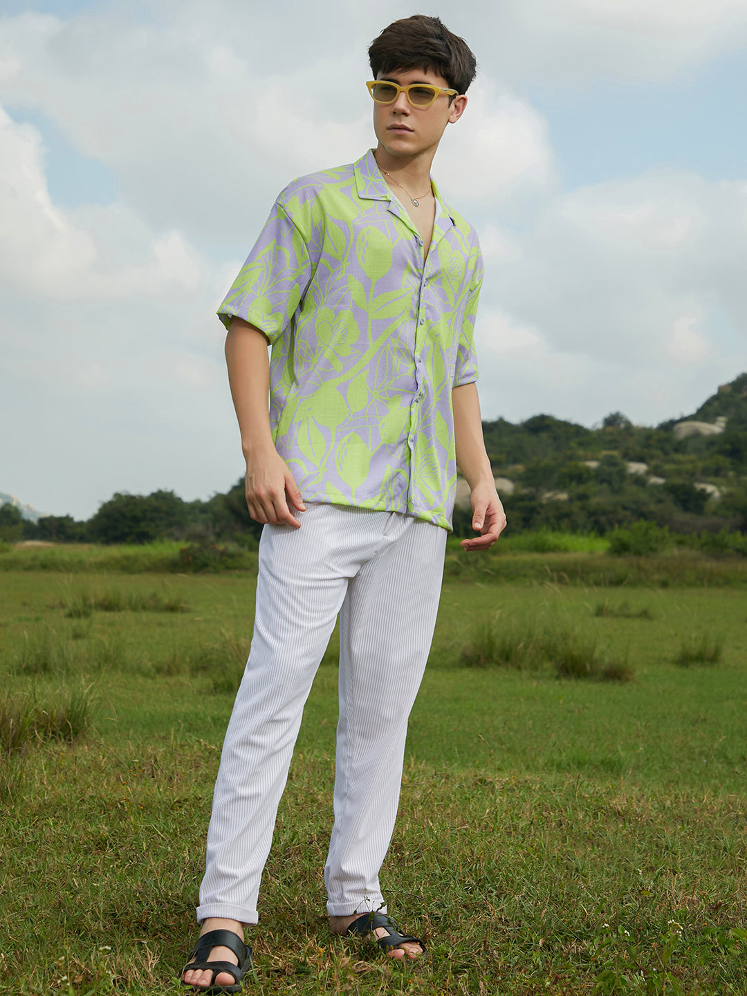 Citrus Botanic Oversized Shirt