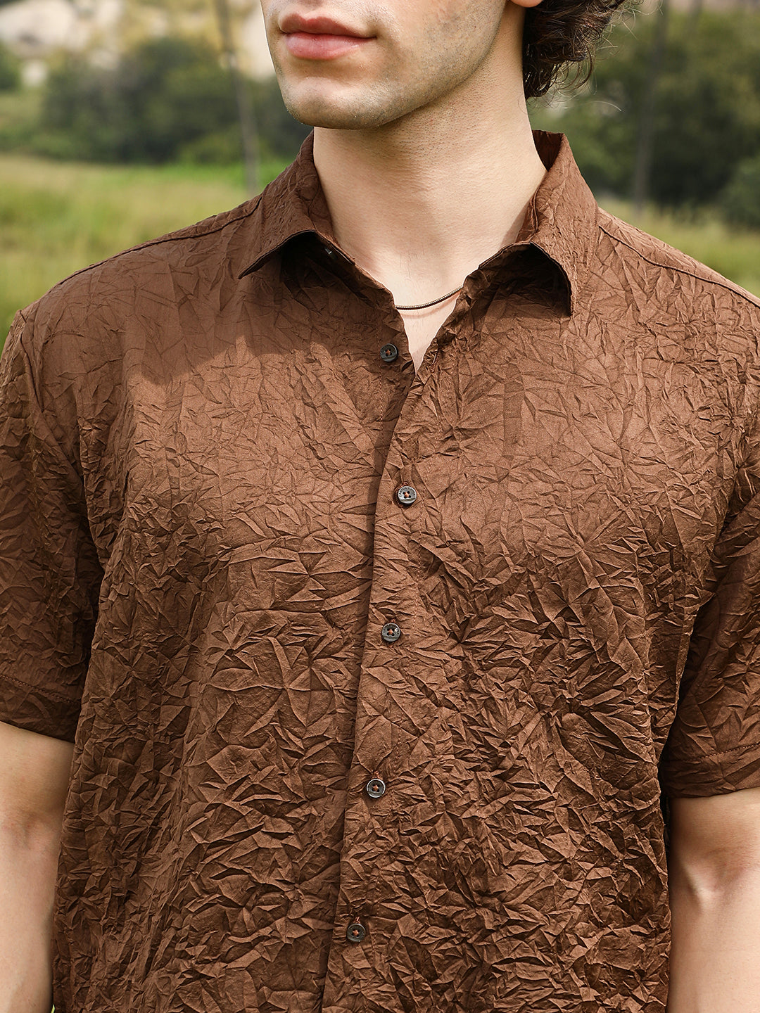 Crumple-Tactile Shirt