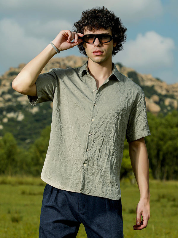 Crumple-Tactile Shirt