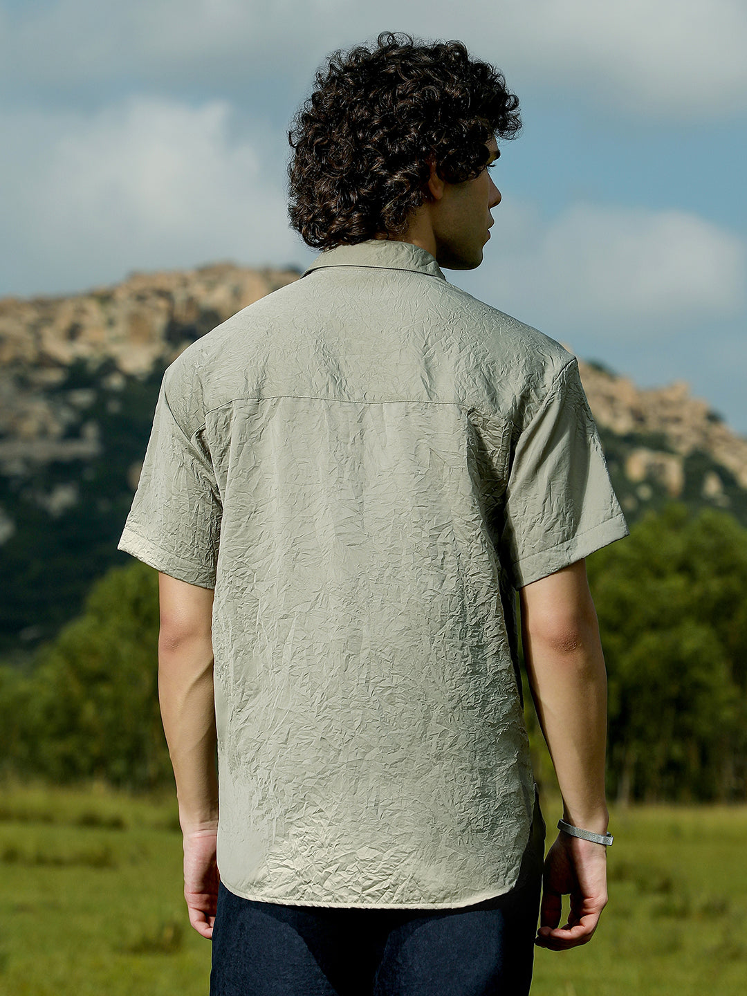 Crumple-Tactile Shirt