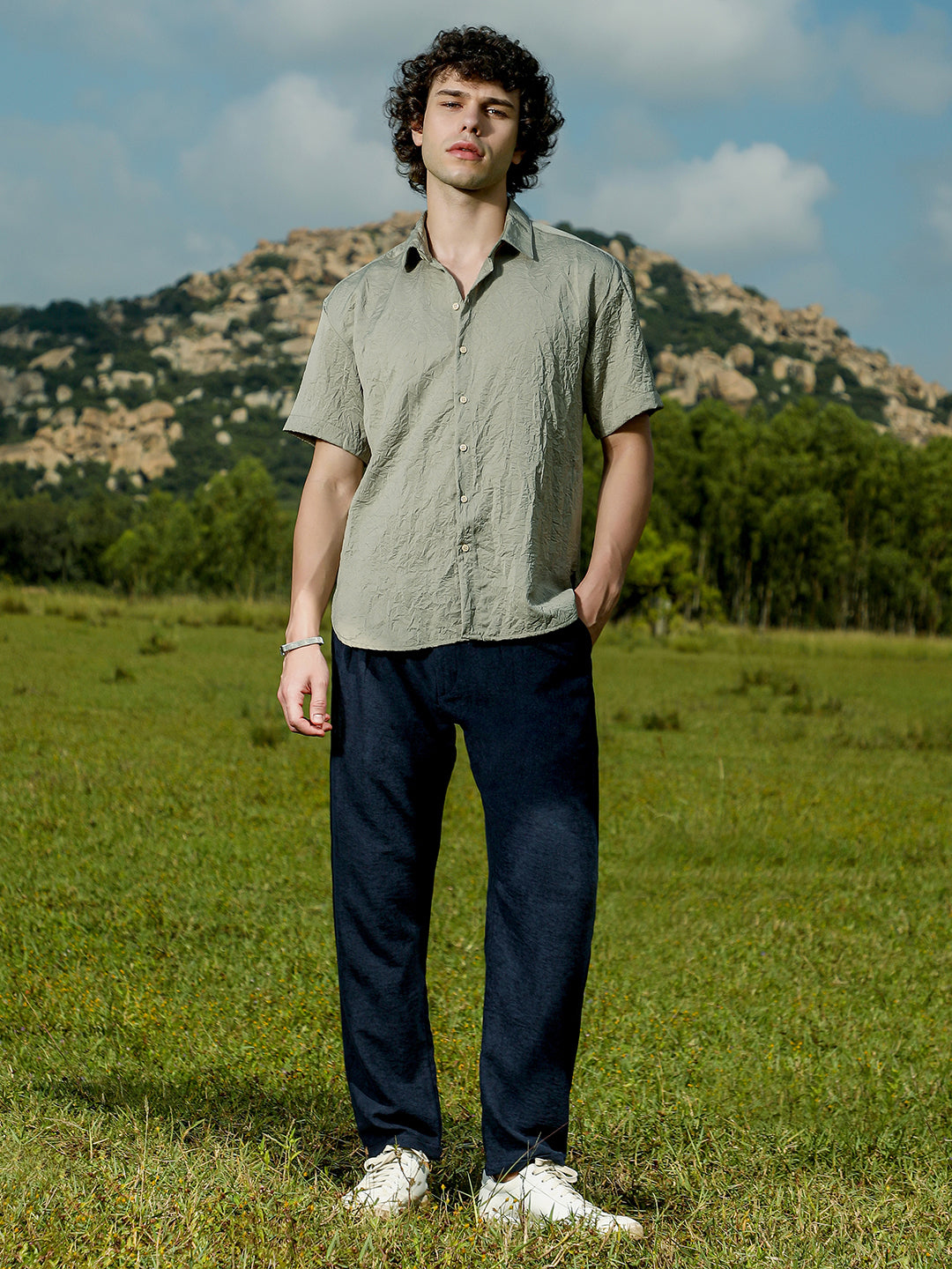 Crumple-Tactile Shirt