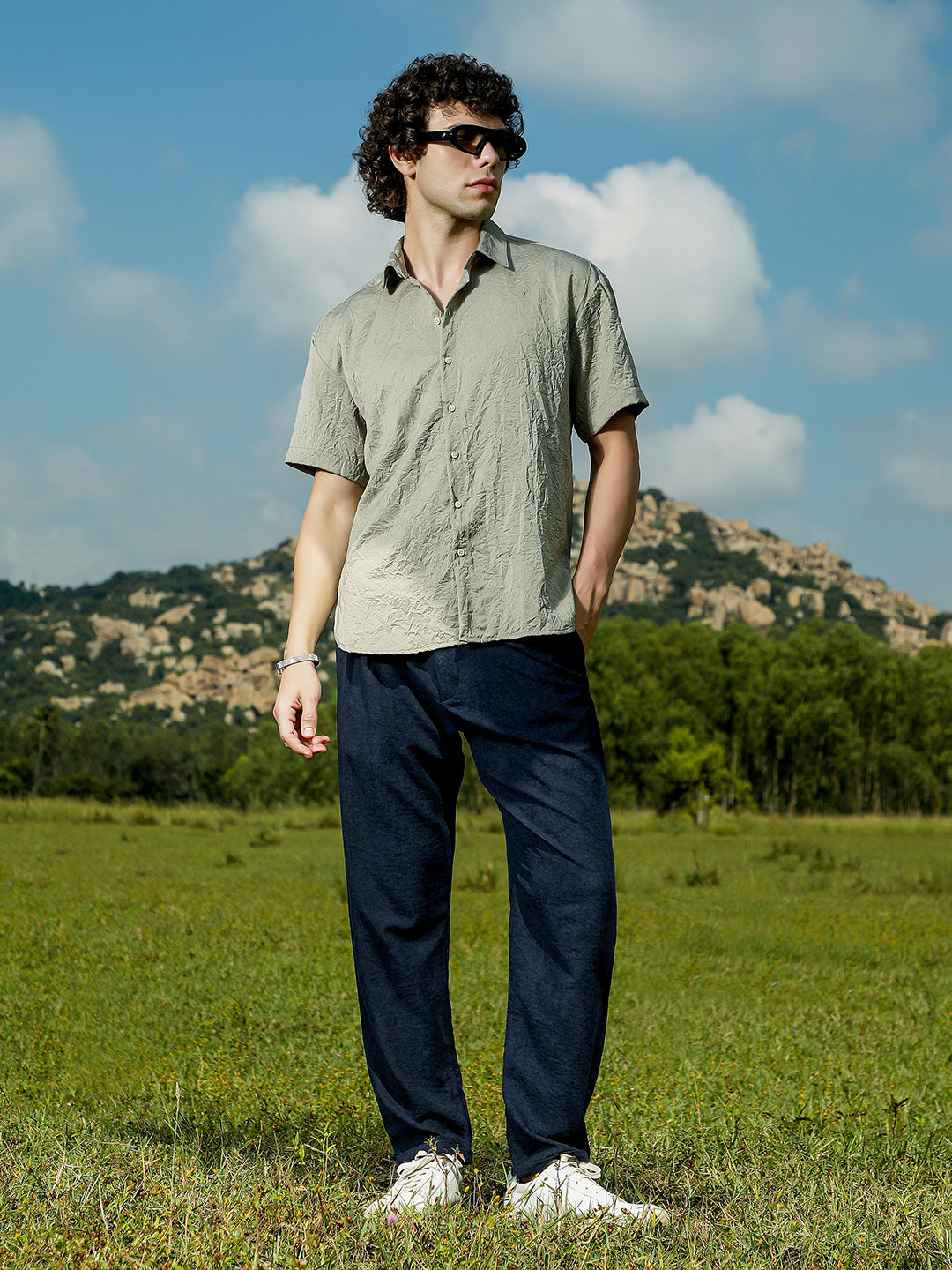 Crumple-Tactile Shirt