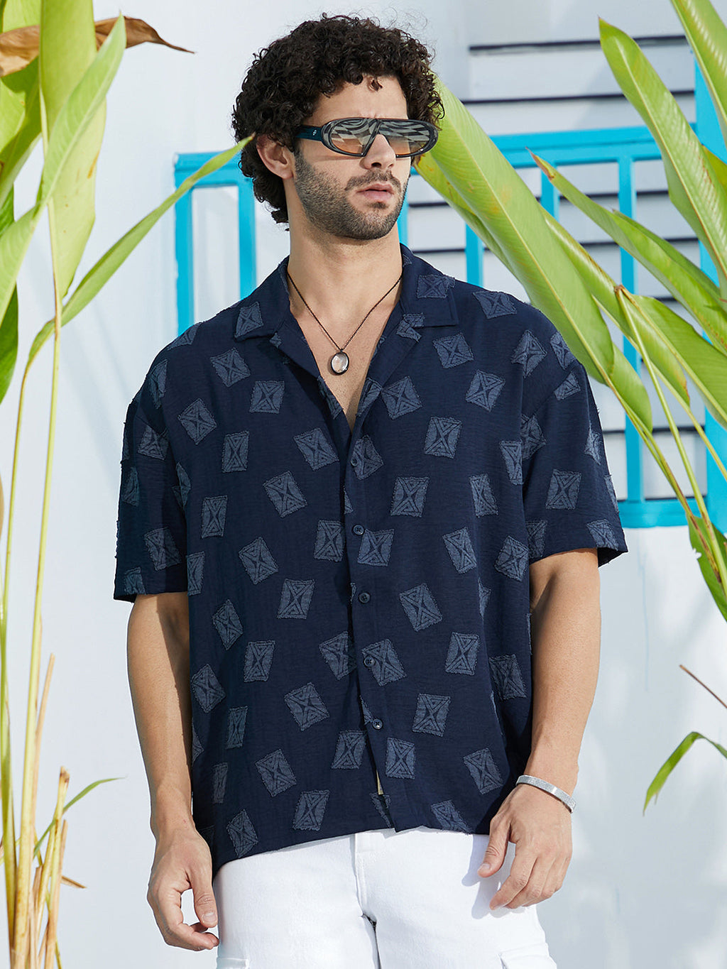 Indie-Cuban Oversized Shirt