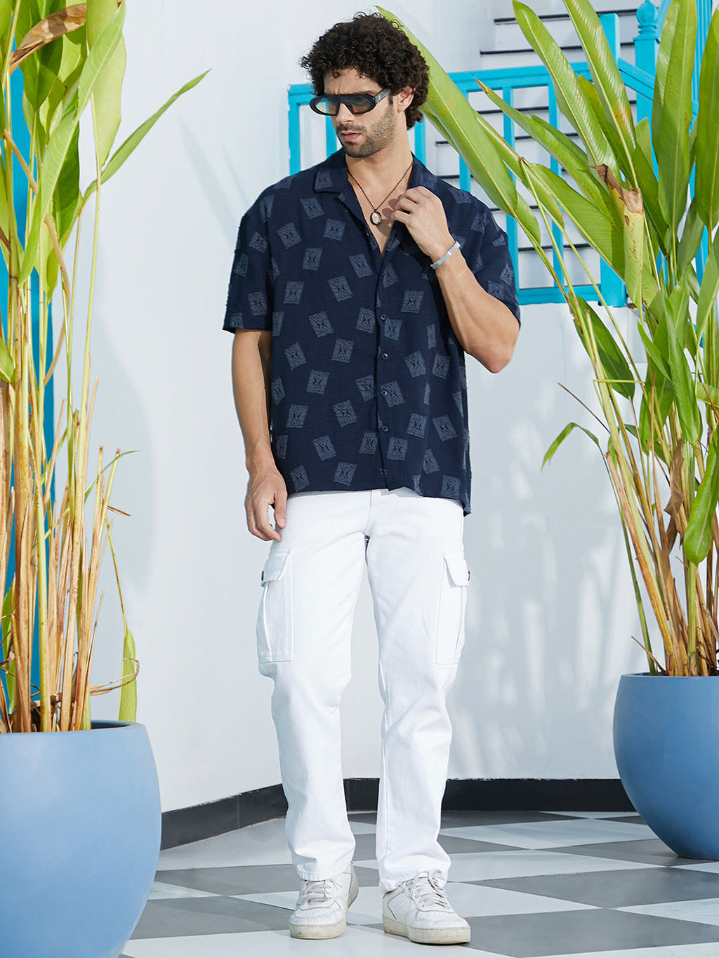 Indie-Cuban Oversized Shirt