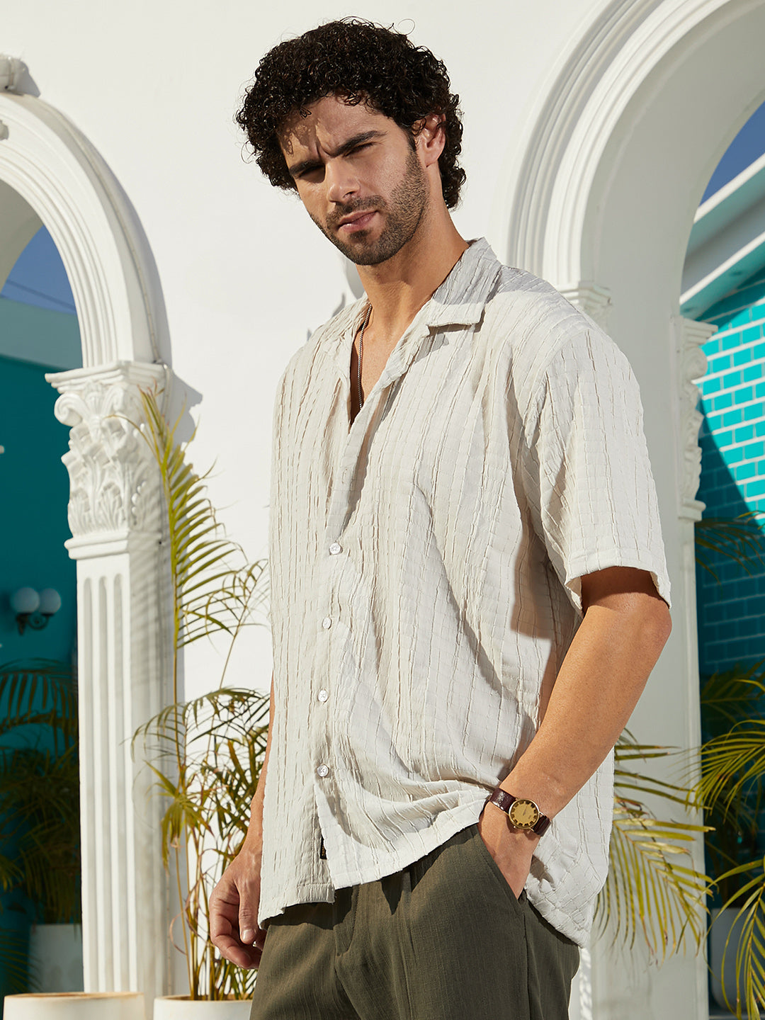 Crumble-Revival Oversized Shirt