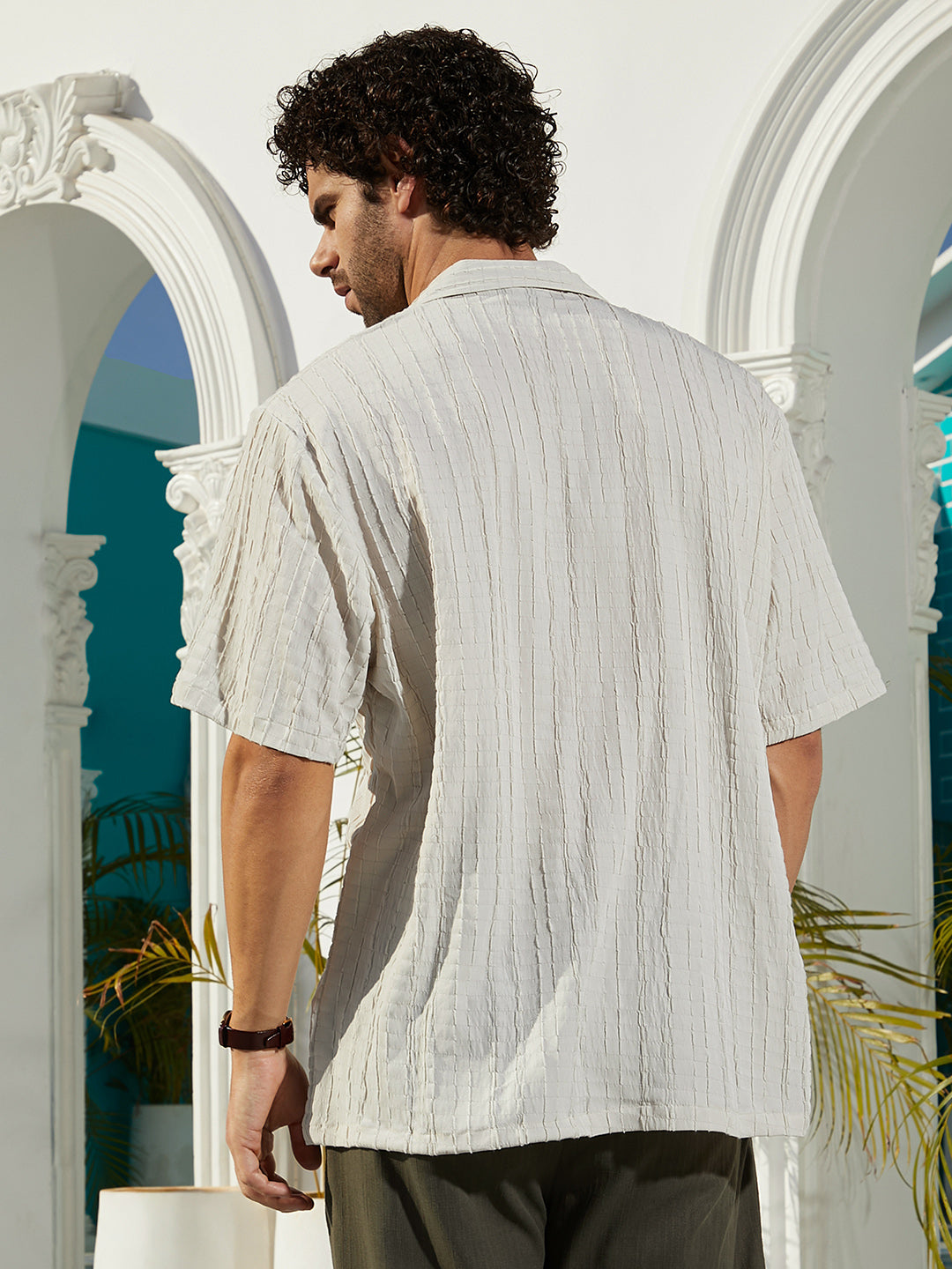 Crumble-Revival Oversized Shirt