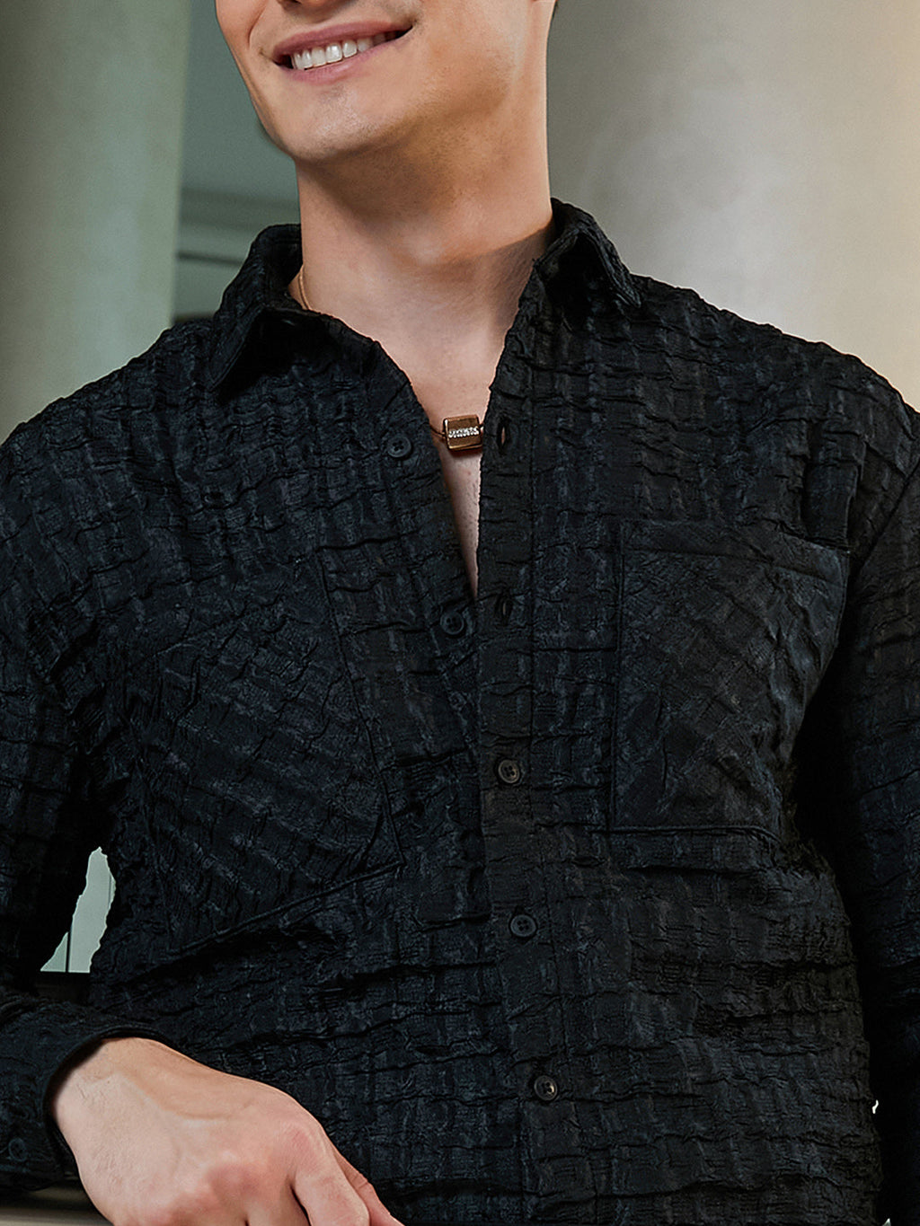 Graph-Tactile Utility Shirt