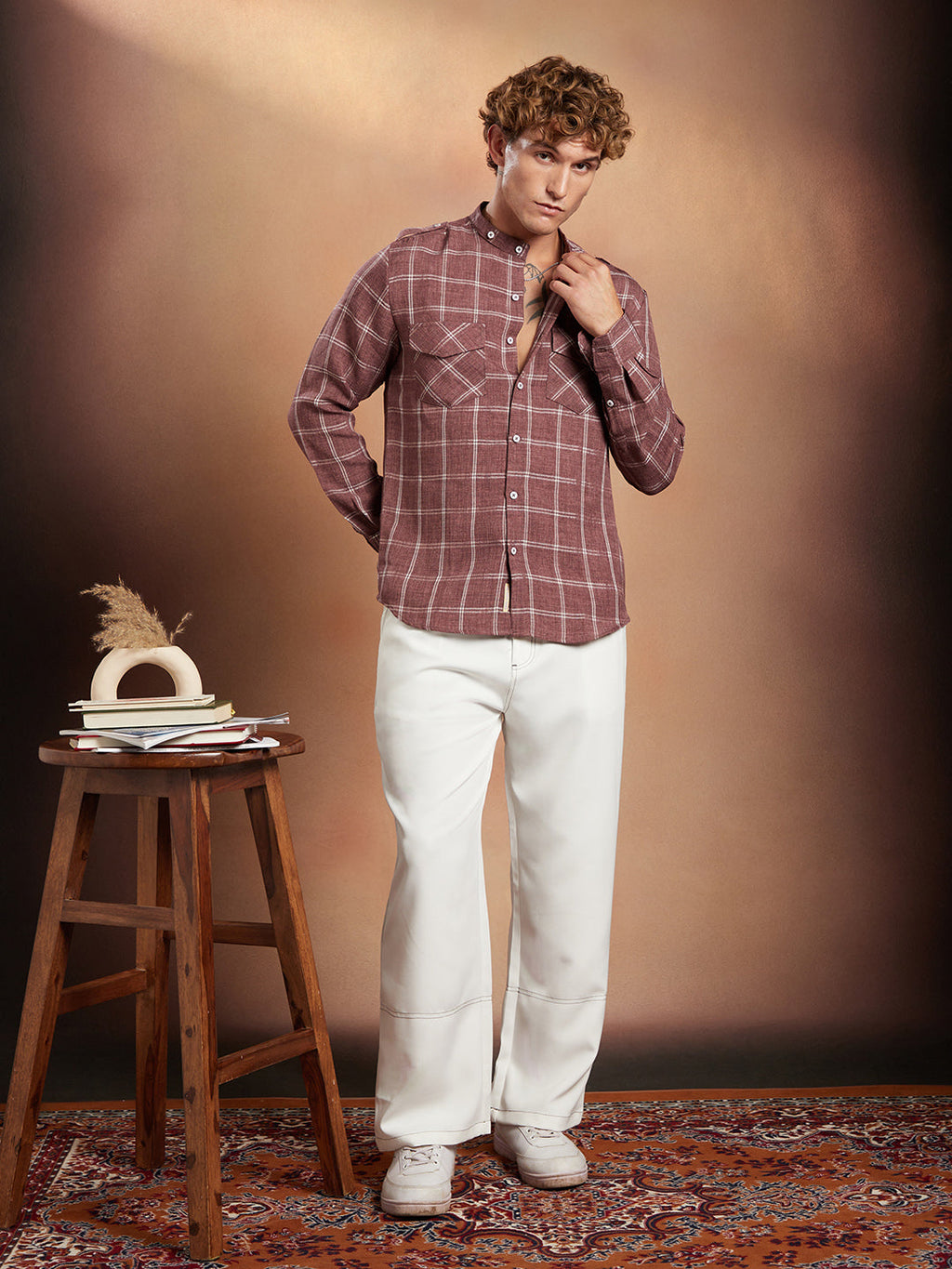 Bi-Graph Utility Oversized Shirt