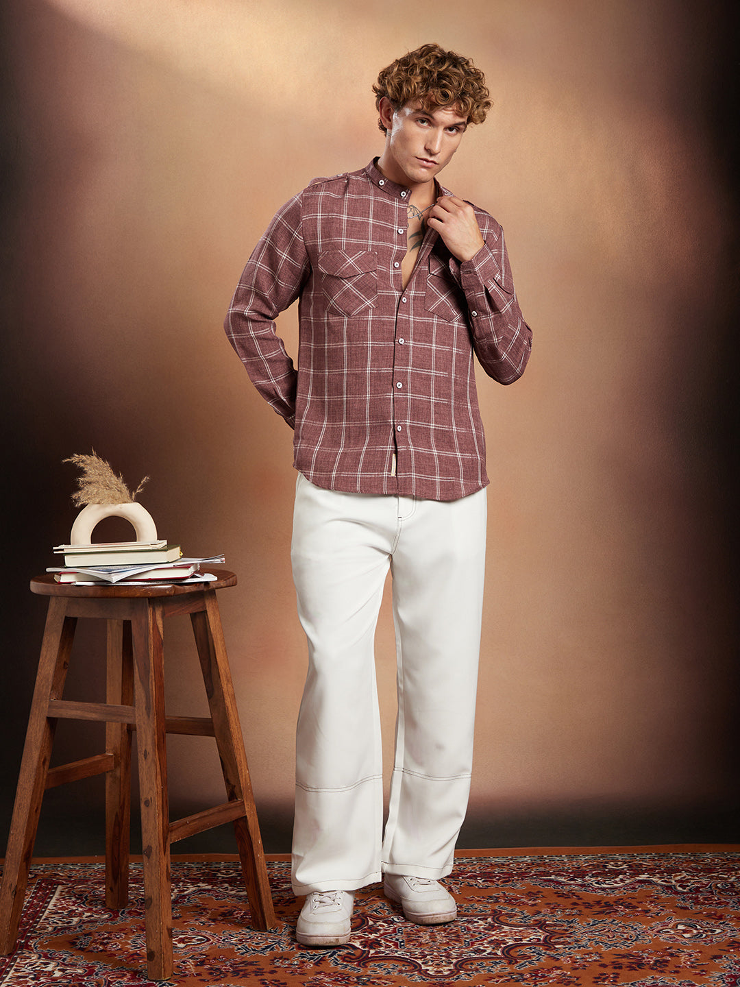 Bi-Graph Utility Oversized Shirt