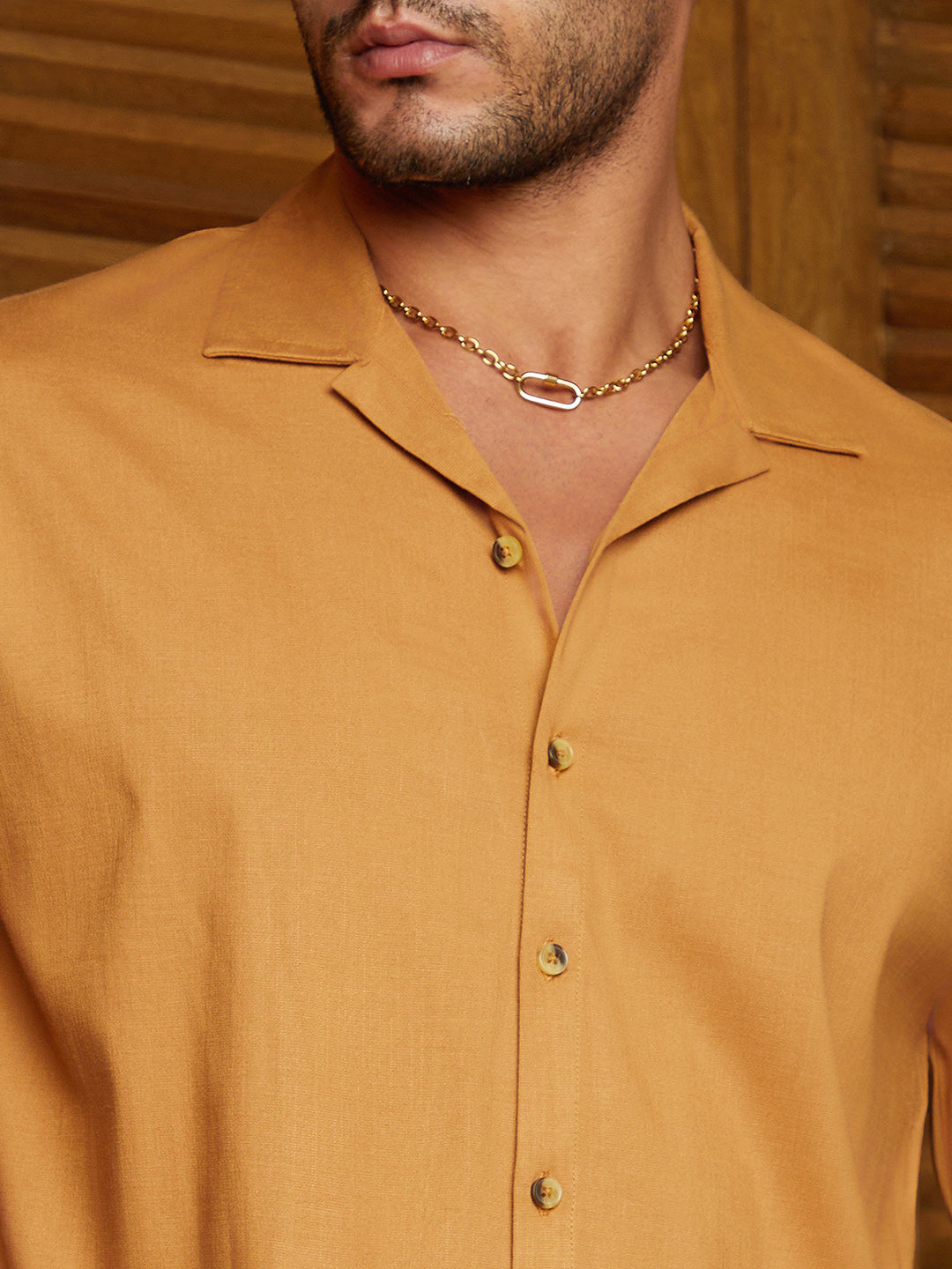 Solid Resort Oversized Shirt