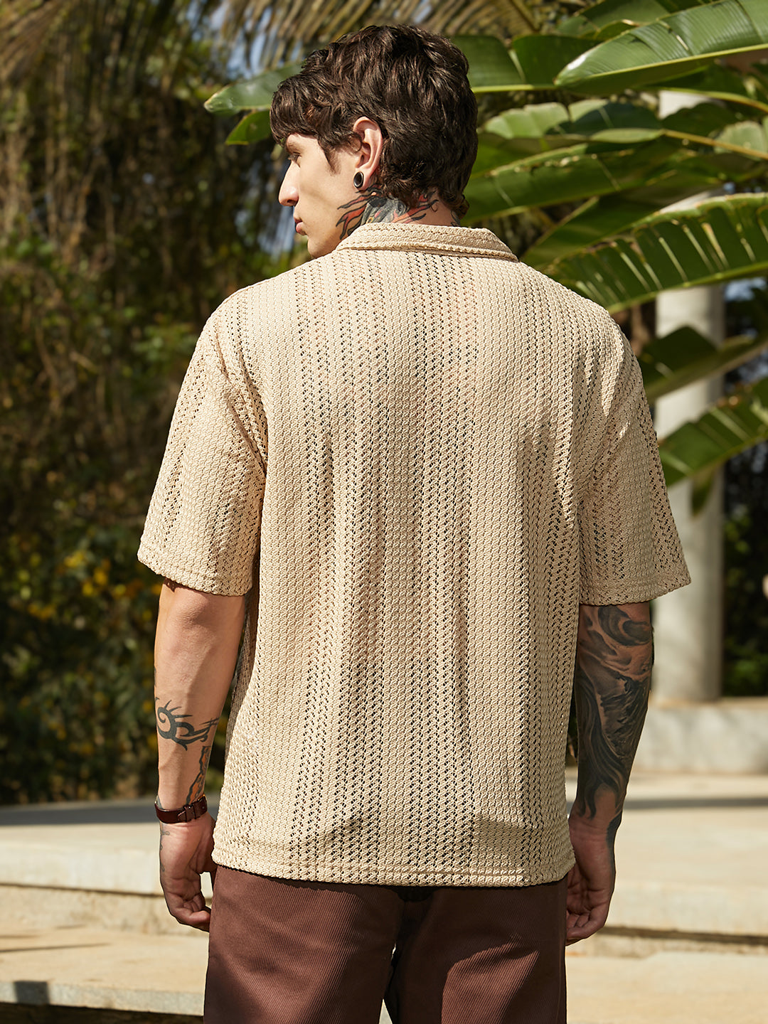 Ziggy-Knit Oversized Shirt