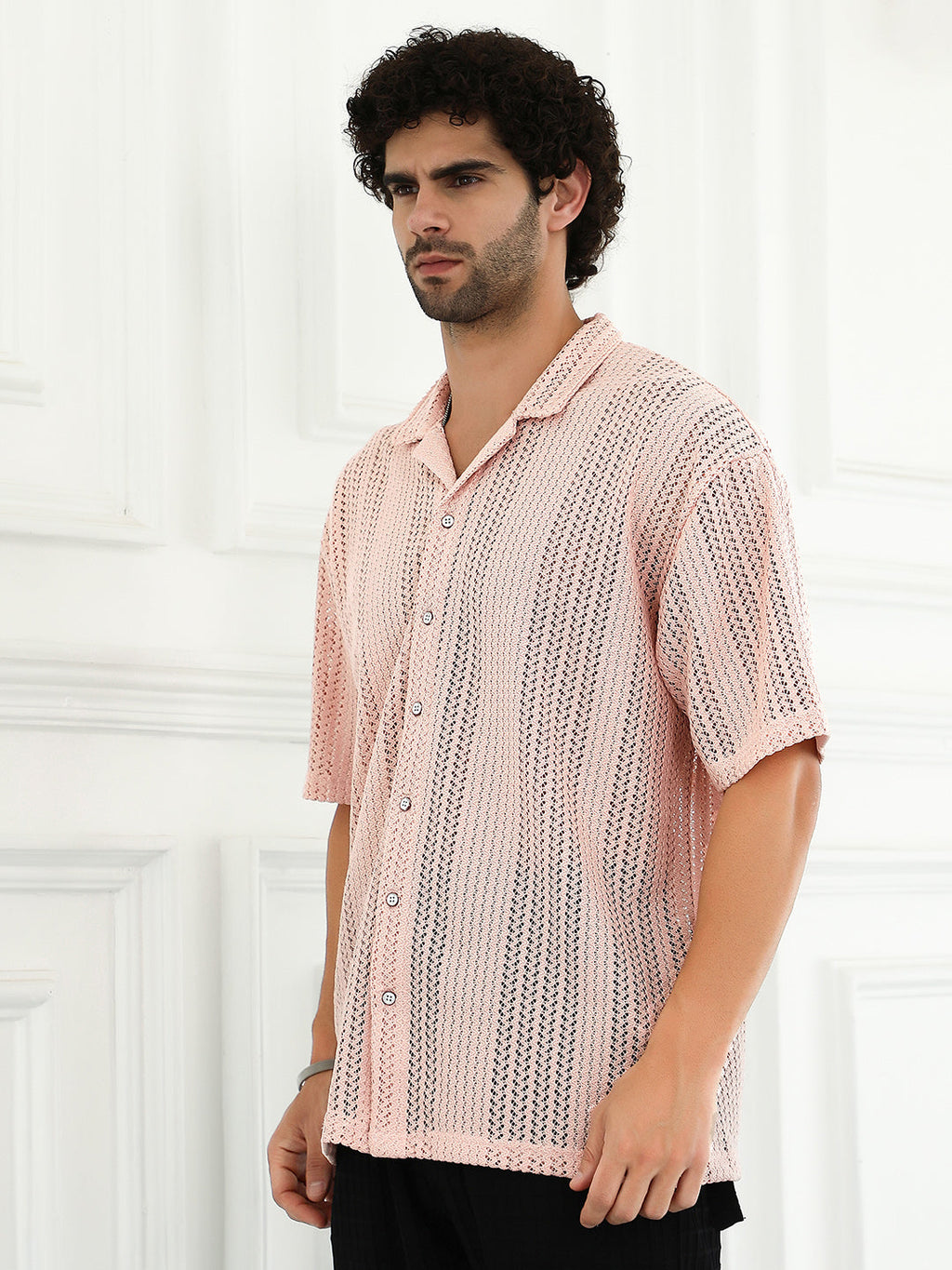 Ziggy-Knit Oversized Shirt