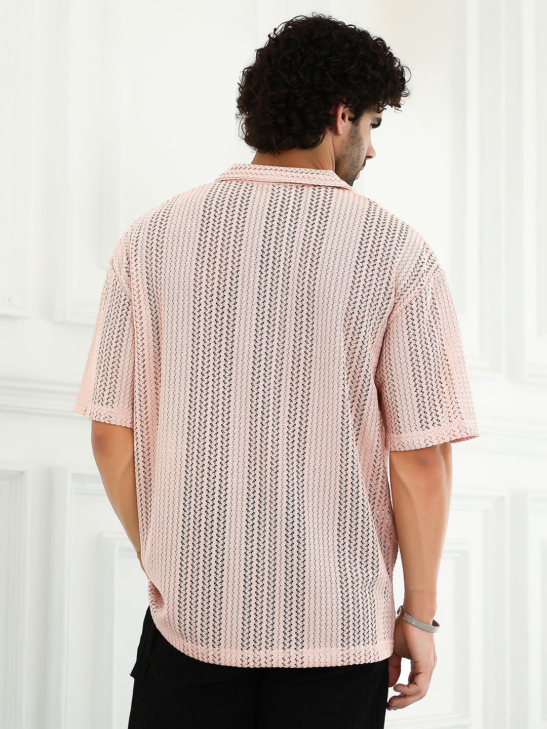 Ziggy-Knit Oversized Shirt