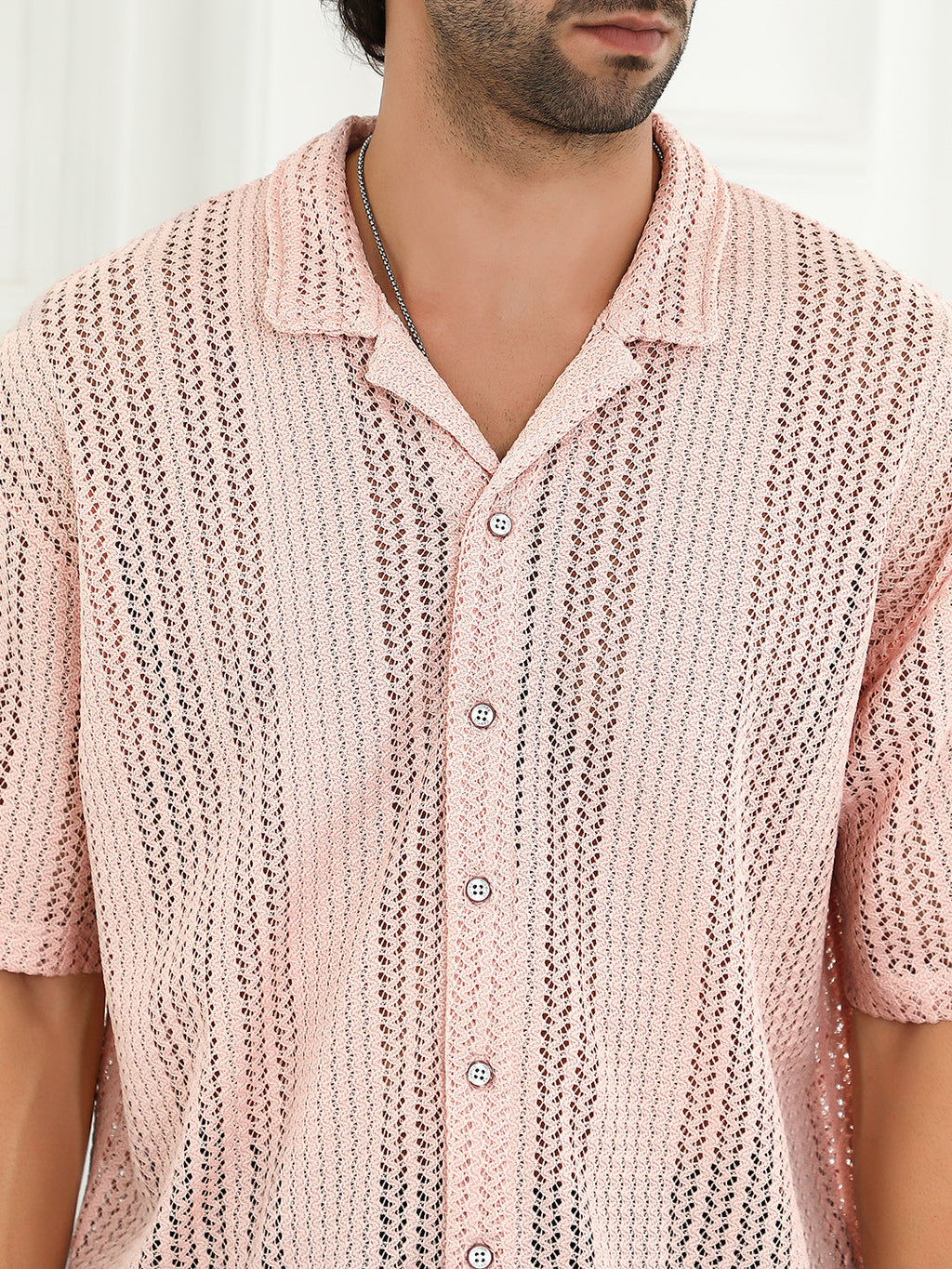 Ziggy-Knit Oversized Shirt