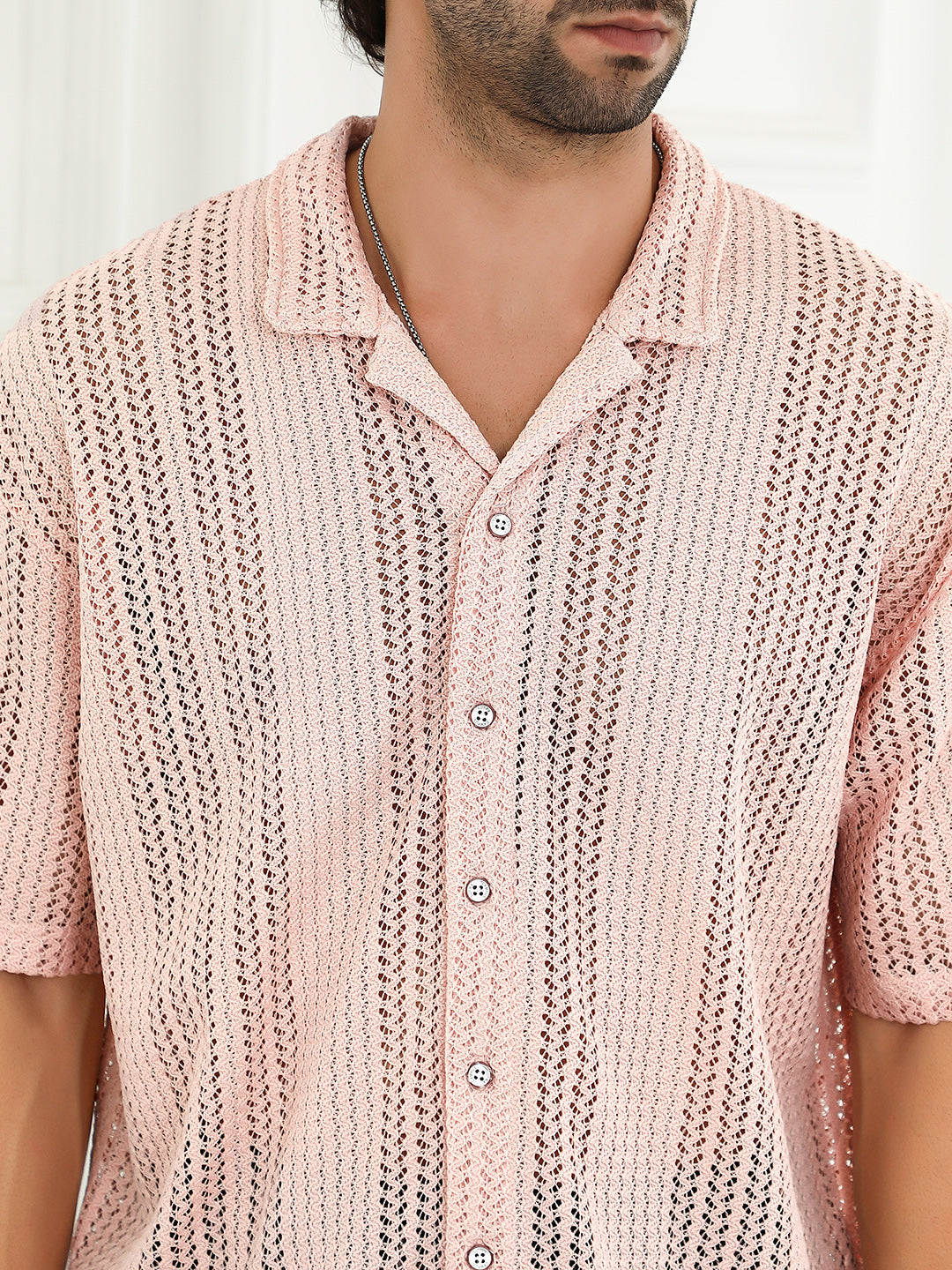 Ziggy-Knit Oversized Shirt