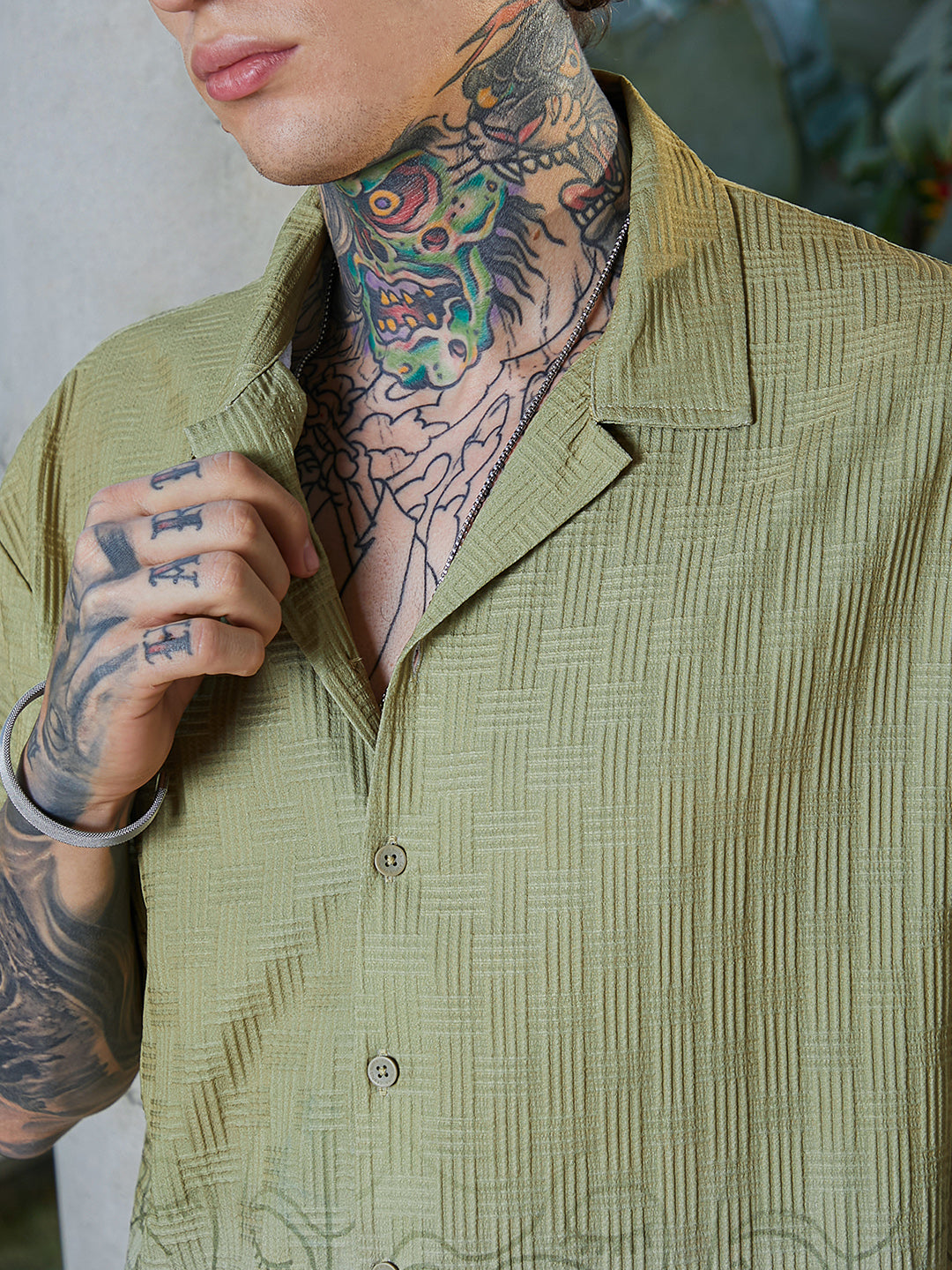 Faces-Ombre Oversized Shirt