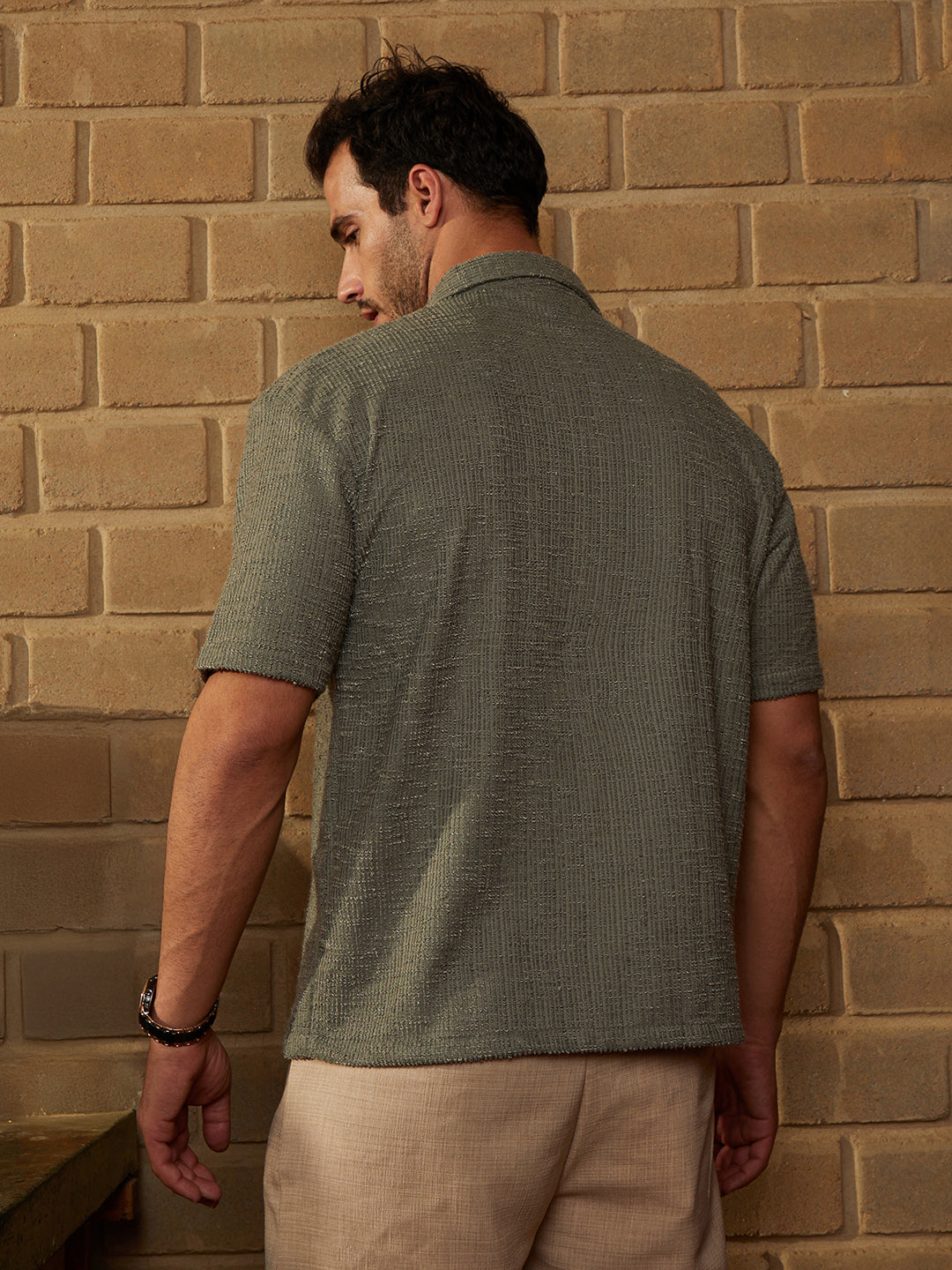 Tactile-Resort Oversized Shirt