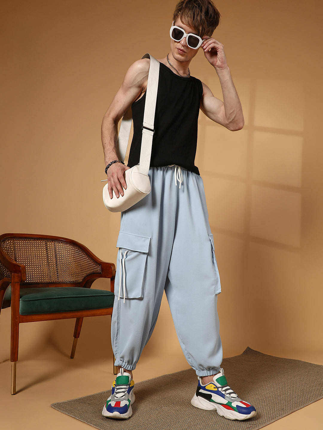 Slouchy Utility Trousers