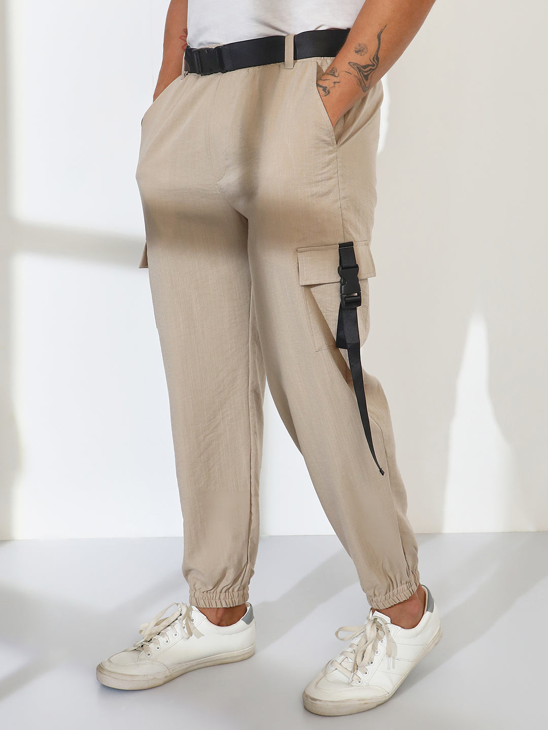 Cuffed Utility Trousers